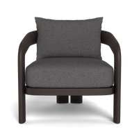 Chloe Aluminum Lounge Chair | Aluminum Bronze, Riviera Slate,
