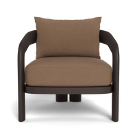 Chloe Aluminum Lounge Chair | Aluminum Bronze, Sorrento Caramel,