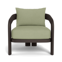 Chloe Aluminum Lounge Chair | Aluminum Bronze, Sorrento Pistachio,