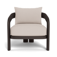 Chloe Aluminum Lounge Chair | Aluminum Bronze, Sorrento Sand,