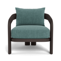 Chloe Aluminum Lounge Chair | Aluminum Bronze, Vela Dune,