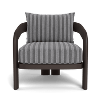 Chloe Aluminum Lounge Chair | Aluminum Bronze, Zuma Slate,