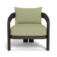 Chloe Aluminum Lounge Chair | Aluminum Bronze, Stirling Sage,