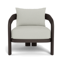 Chloe Aluminum Lounge Chair | Aluminum Bronze, Stirling Smoke,