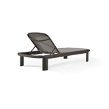 Chloe Aluminum Mesh Sun Lounge | Aluminum Bronze, Batyline Taupe,