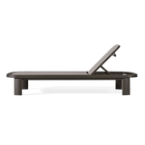 Chloe Aluminum Mesh Sun Lounge | Aluminum Bronze, Batyline Taupe,