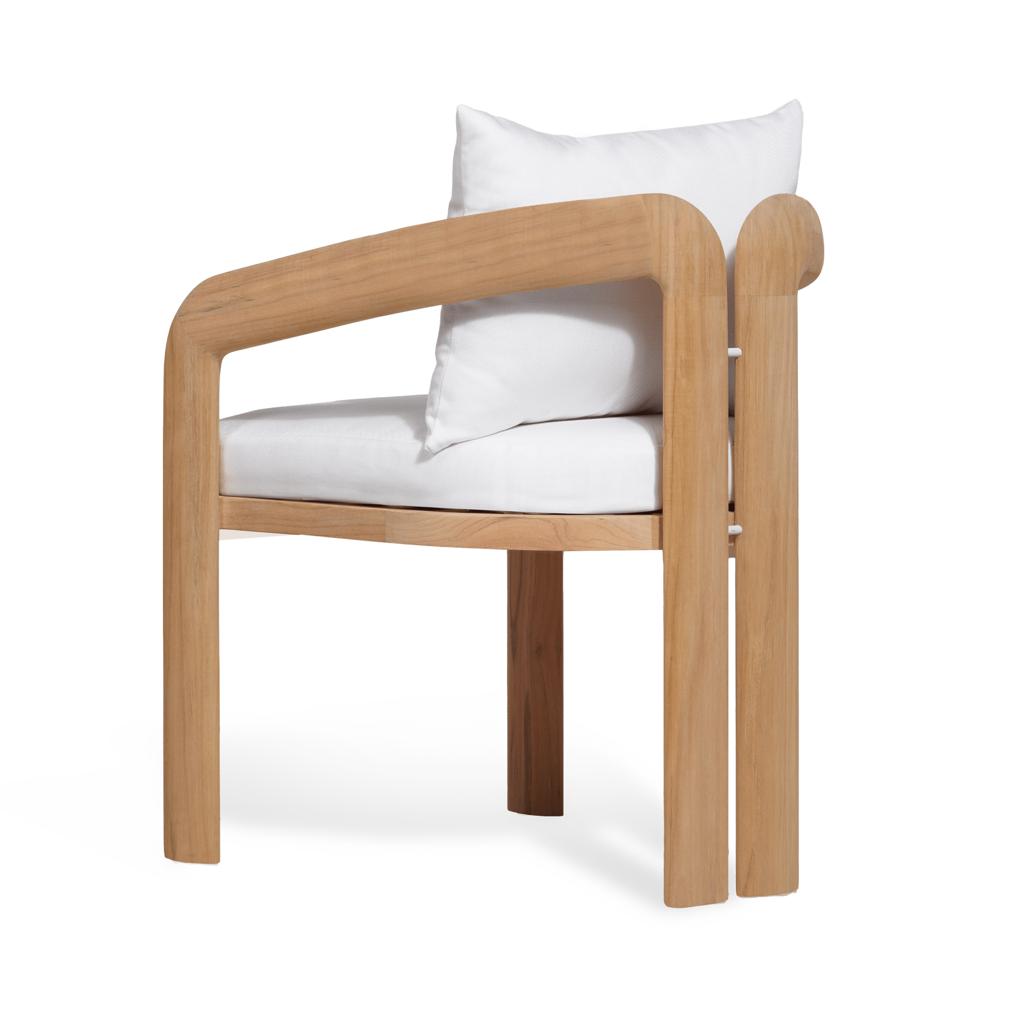Chloe Dining Chair | Teak Natural, Copacabana Midnight,
