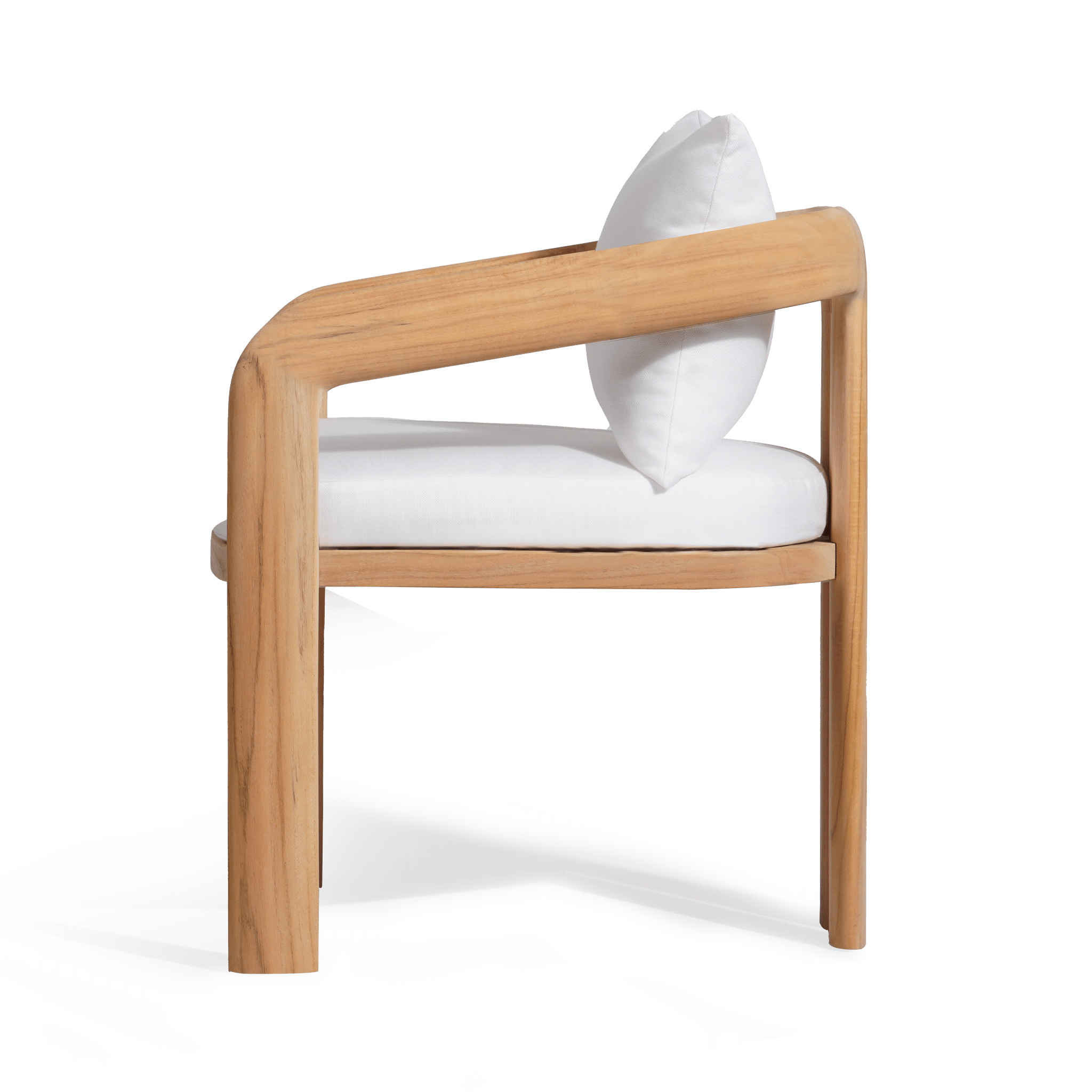 Chloe Dining Chair | Teak Natural, Copacabana Midnight,