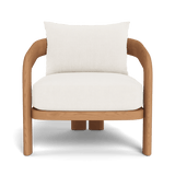 Chloe Lounge Chair | Teak Natural, Altona Snow,