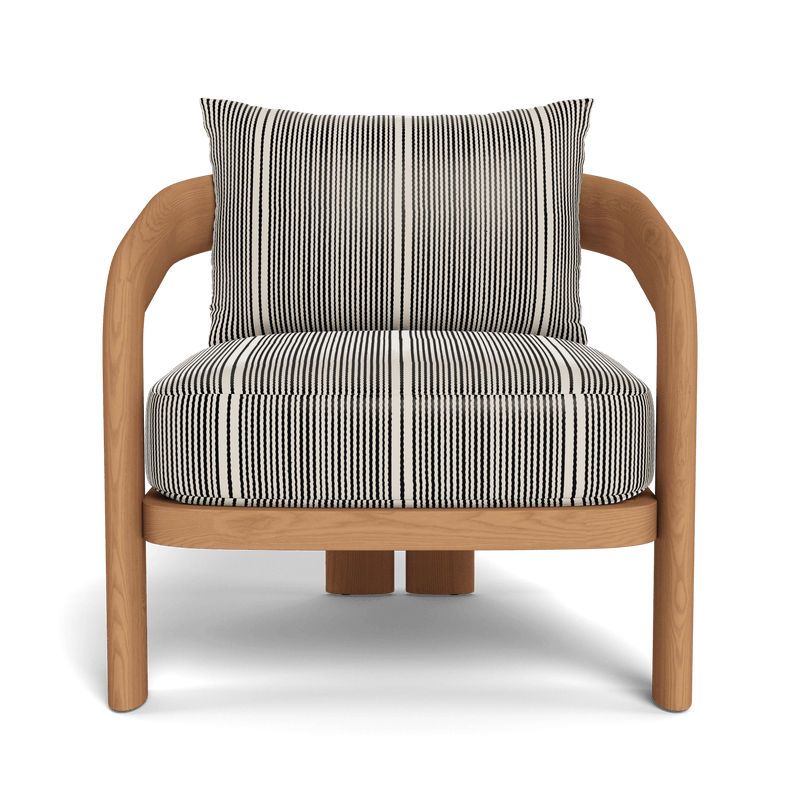 Chloe Lounge Chair | Teak Natural, Bateau Classic,