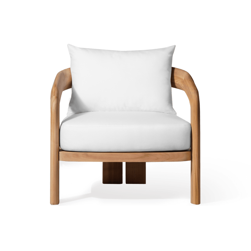 Chloe Lounge Chair | Teak Natural, Copacabana Midnight,