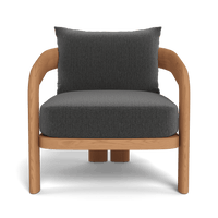 Chloe Lounge Chair | Teak Natural, Marley Boulder,