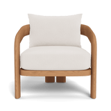 Chloe Lounge Chair | Teak Natural, Marley Snow,