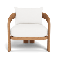 Chloe Lounge Chair | Teak Natural, Monterey Chalk,