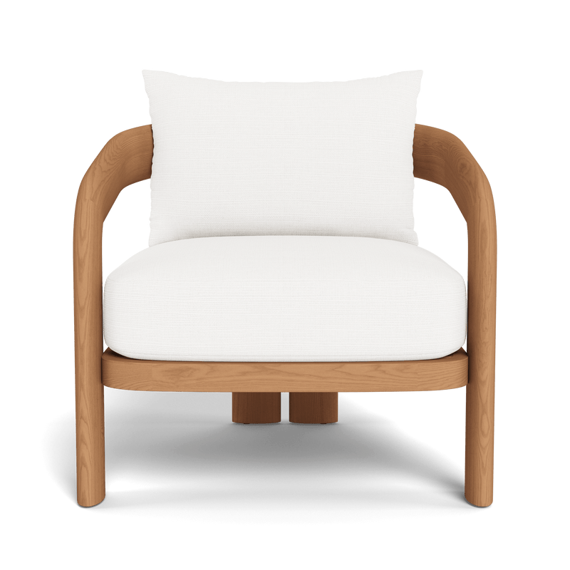 Chloe Lounge Chair | Teak Natural, Monterey Chalk,