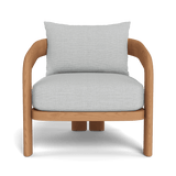 Chloe Lounge Chair | Teak Natural, Monterey Silver,