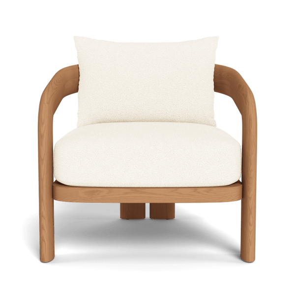 Chloe Lounge Chair | Teak Natural, Riviera Ivory,