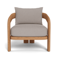 Chloe Lounge Chair | Teak Natural, Riviera Stone,