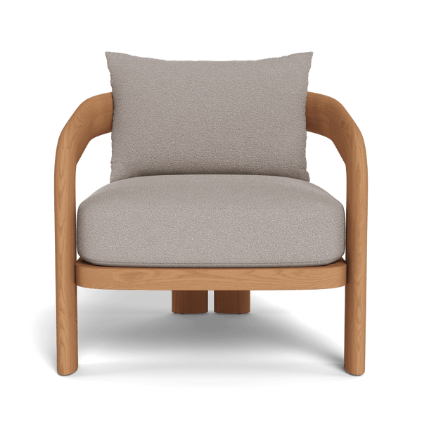 Chloe Lounge Chair | Teak Natural, Riviera Stone,