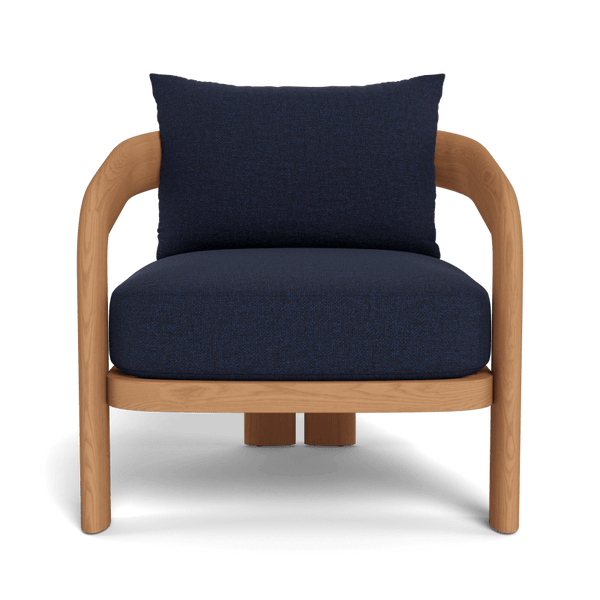 Chloe Lounge Chair | Teak Natural, Siesta Indigo,