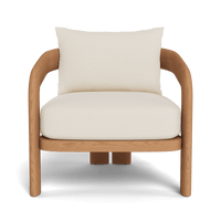Chloe Lounge Chair | Teak Natural, Siesta Ivory,