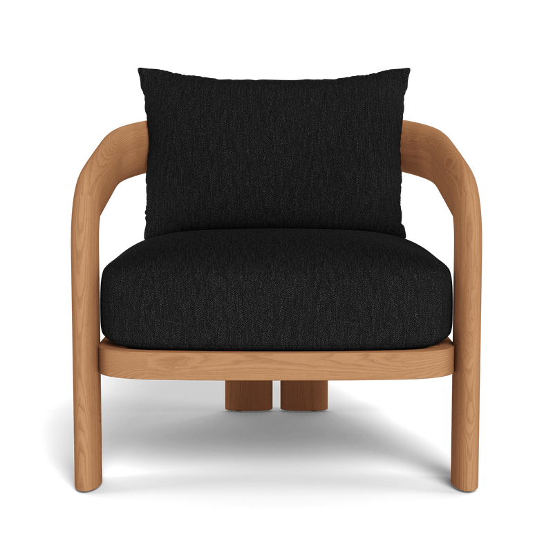 Chloe Lounge Chair | Teak Natural, Pebble Charcoal,