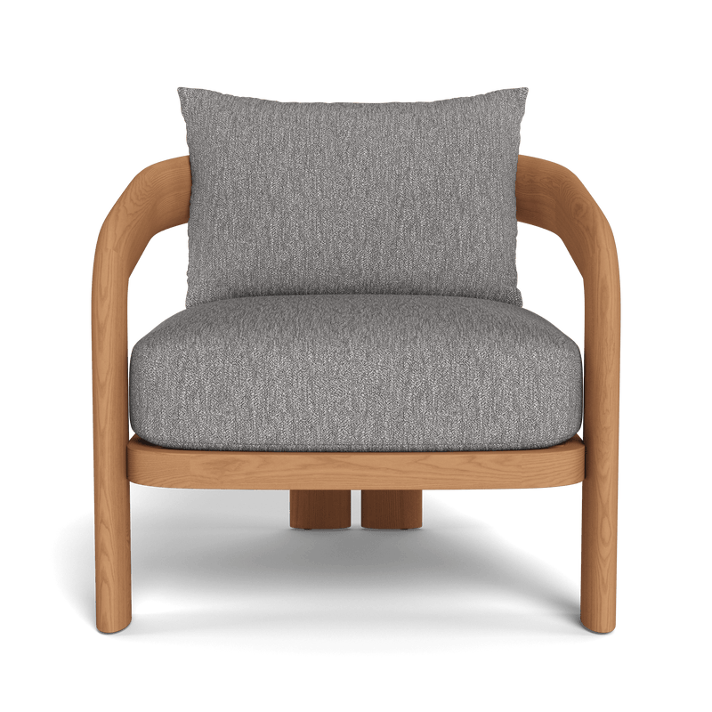 Chloe Lounge Chair | Teak Natural, Pebble Fog,