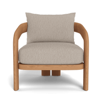 Chloe Lounge Chair | Teak Natural, Pebble Sand,