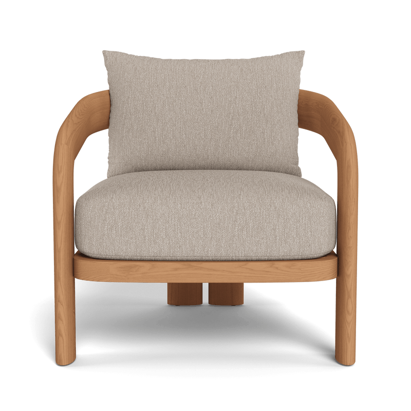 Chloe Lounge Chair | Teak Natural, Pebble Sand,