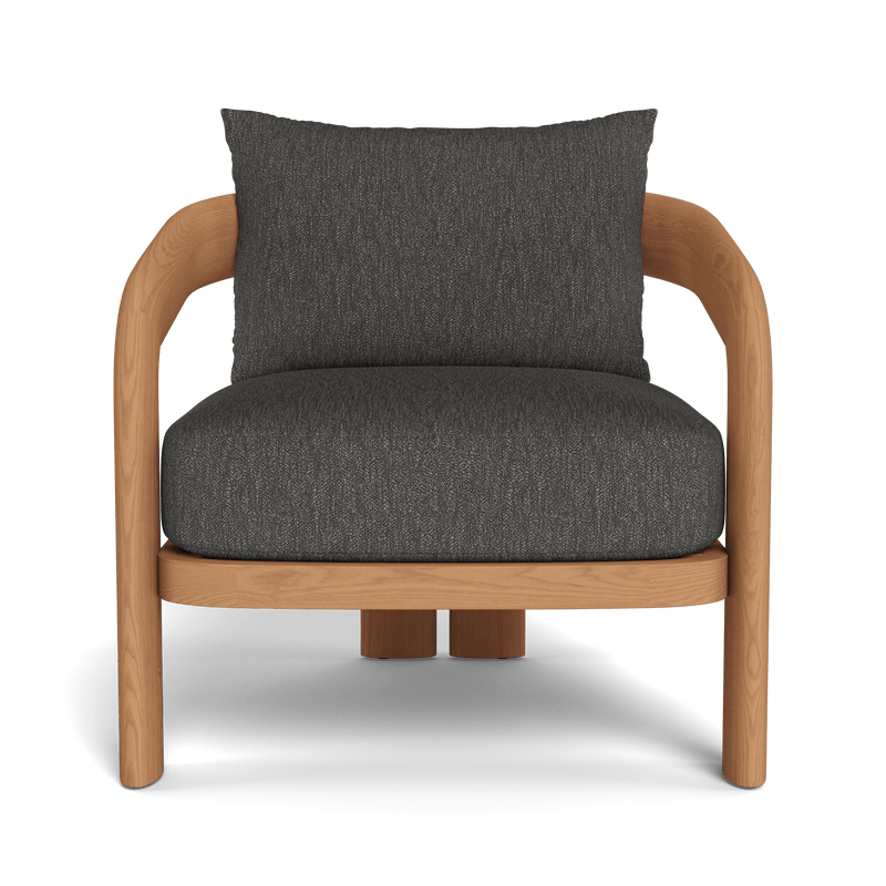 Chloe Lounge Chair | Teak Natural, Pebble Smoke,