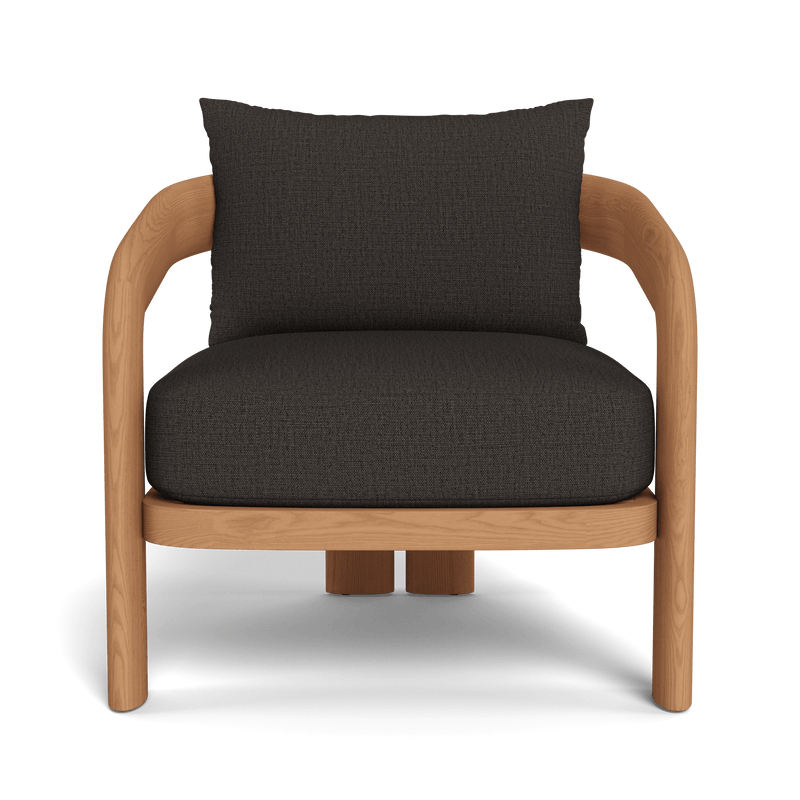 Chloe Lounge Chair | Teak Natural, Stirling Flint,