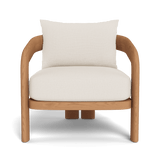 Chloe Lounge Chair | Teak Natural, Stirling Linen,