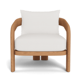 Chloe Lounge Chair | Teak Natural, Stirling Salt,