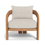 Chloe Lounge Chair | Teak Natural, Stirling Sanddollar,