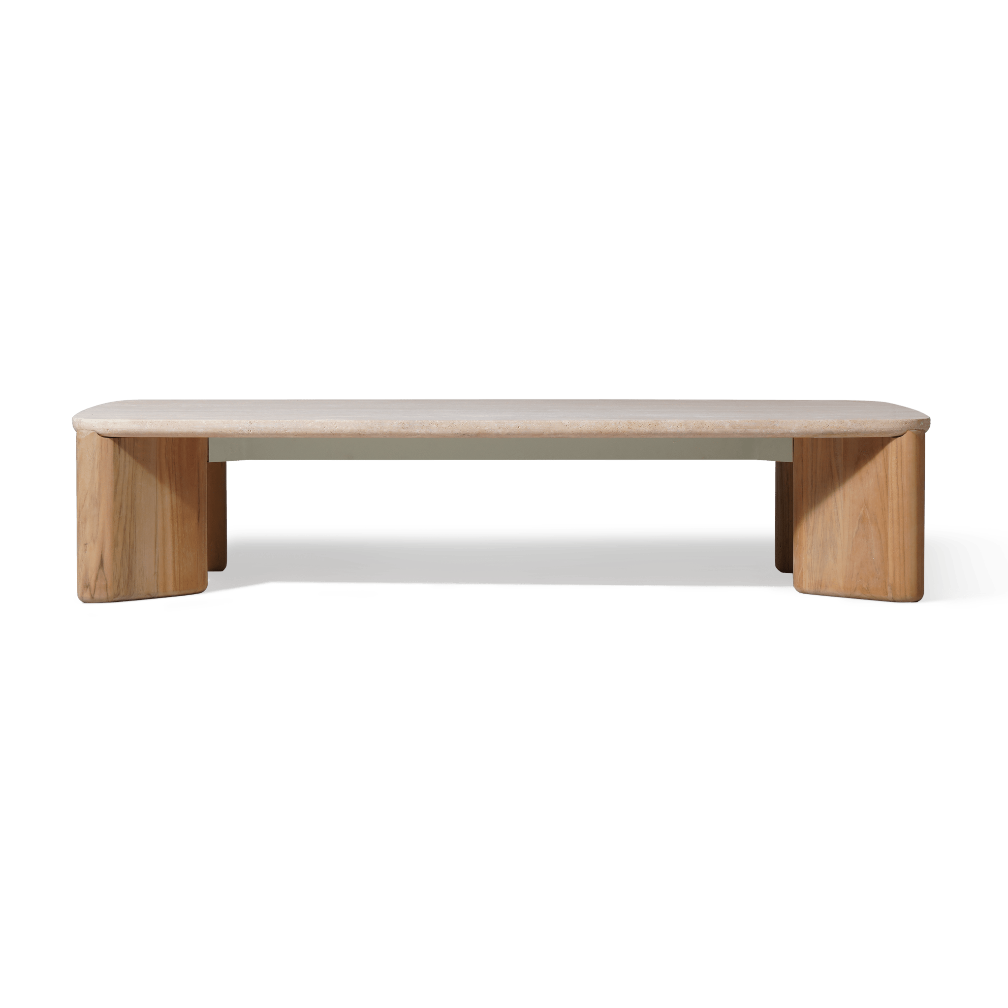 Chloe Rectangle Coffee Table | Sculptural Teak Outdoor Furniture Chloe Rectangle Coffee Table | Sculptural Teak Outdoor Furniture
