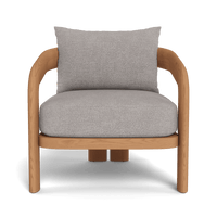 Chloe Teak Lounge Chair | Teak Natural, Vela Silver,