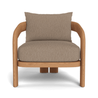 Chloe Teak Lounge Chair | Teak Natural, Pebble Camel,