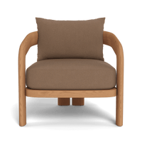 Chloe Teak Lounge Chair | Teak Natural, Sorrento Caramel,
