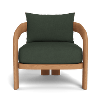 Chloe Teak Lounge Chair | Teak Natural, Sorrento Moss,