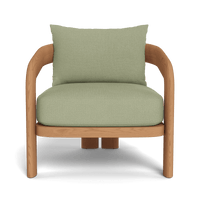 Chloe Teak Lounge Chair | Teak Natural, Sorrento Pistachio,
