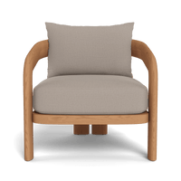 Chloe Teak Lounge Chair | Teak Natural, Stirling Dune,