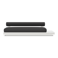 Collins Aluminum 3 Seat Armless Sofa + Table Right