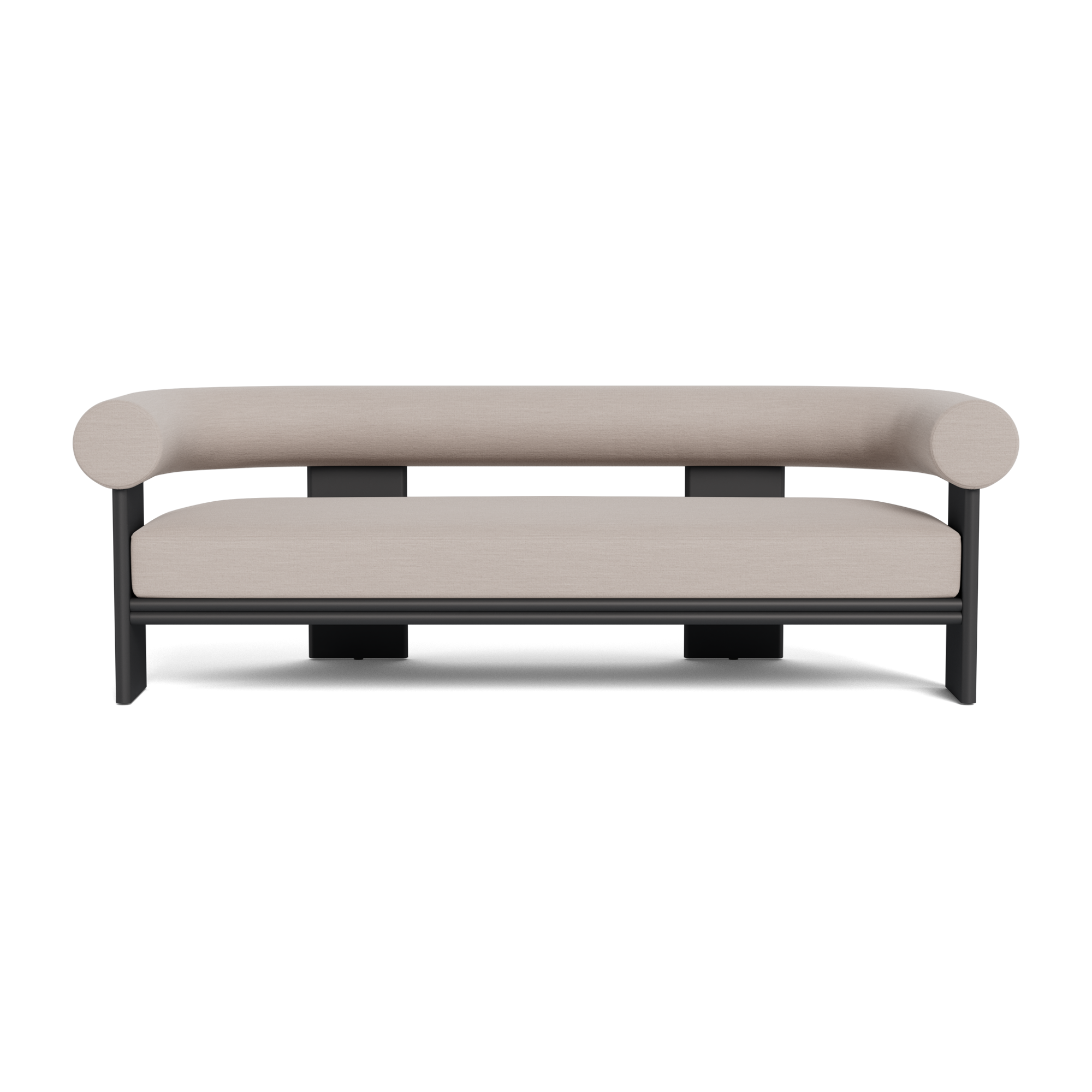 Collins Aluminum 2 Seat Sofa
