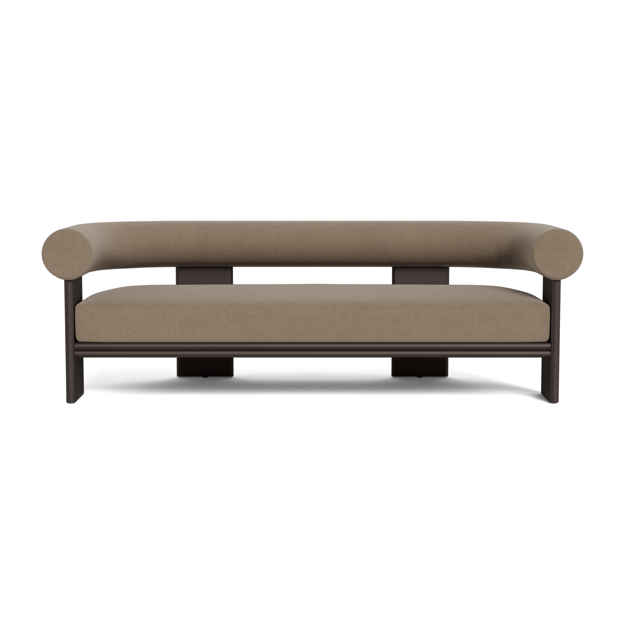 Collins Aluminum 2 Seat Sofa