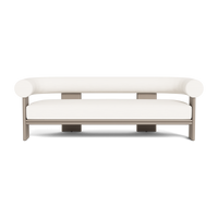 Collins Aluminum 2 Seat Sofa