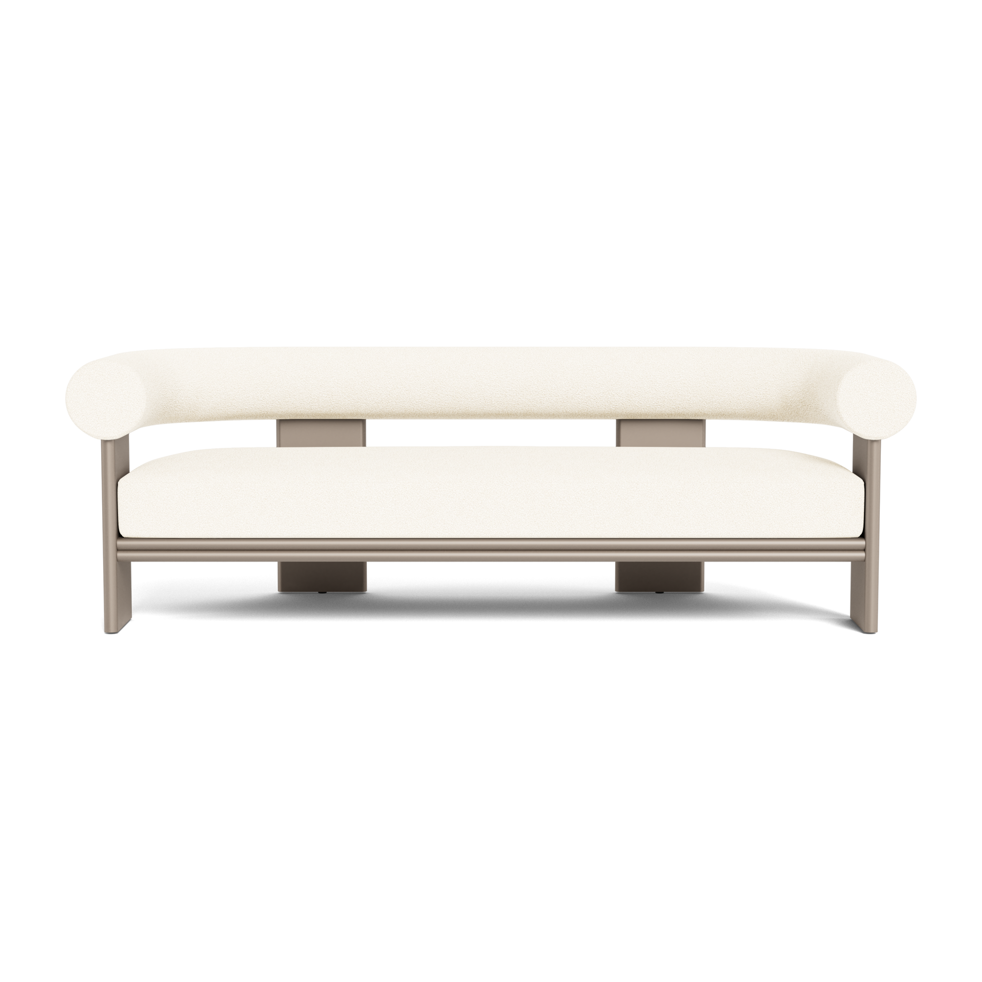 Collins Aluminum 2 Seat Sofa