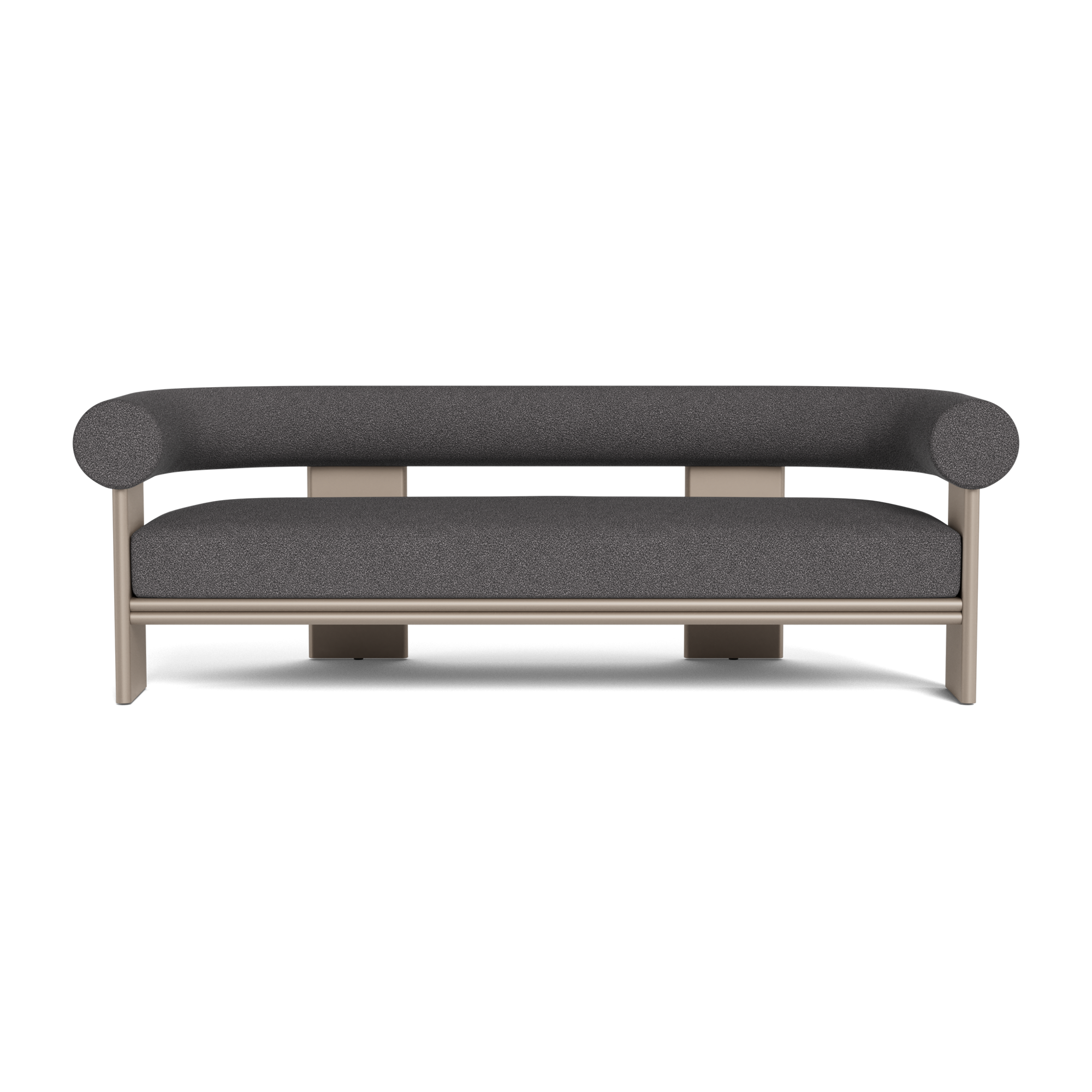 Collins Aluminum 2 Seat Sofa
