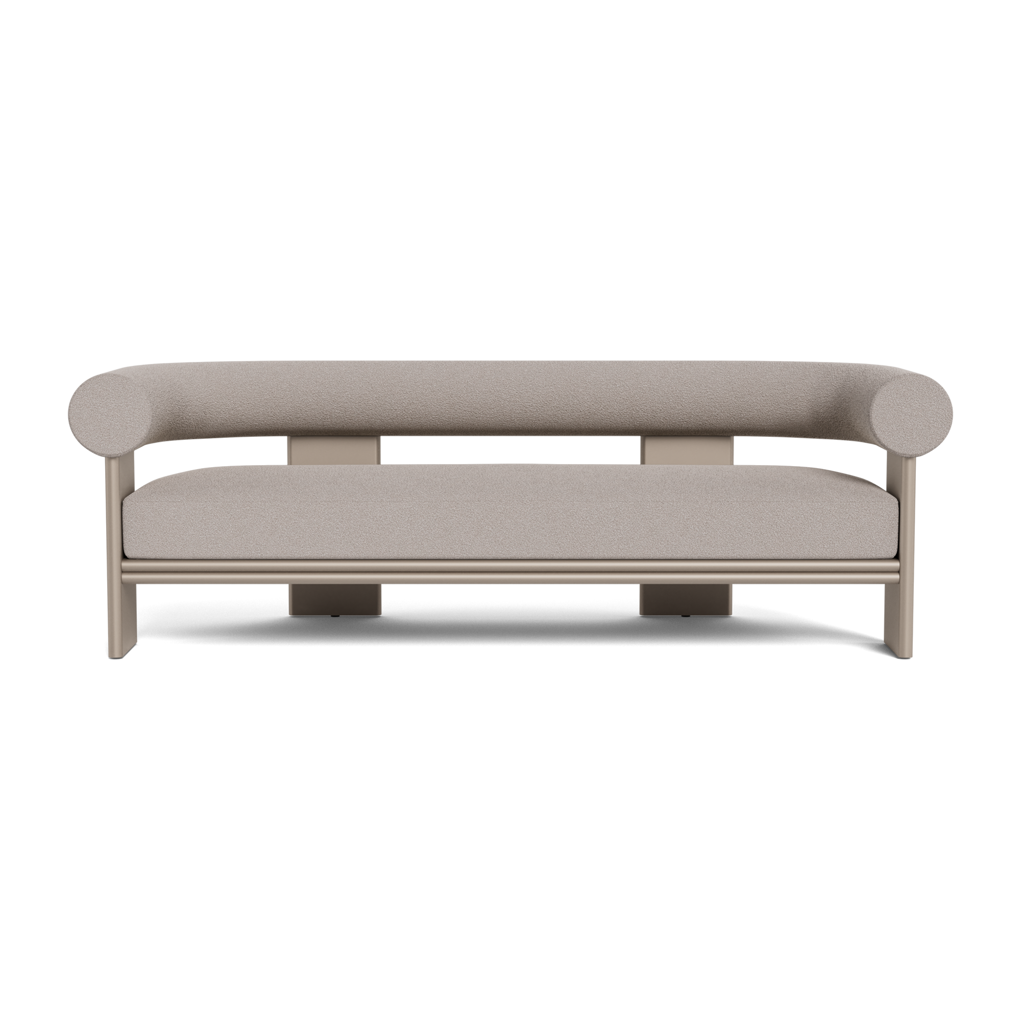 Collins Aluminum 2 Seat Sofa