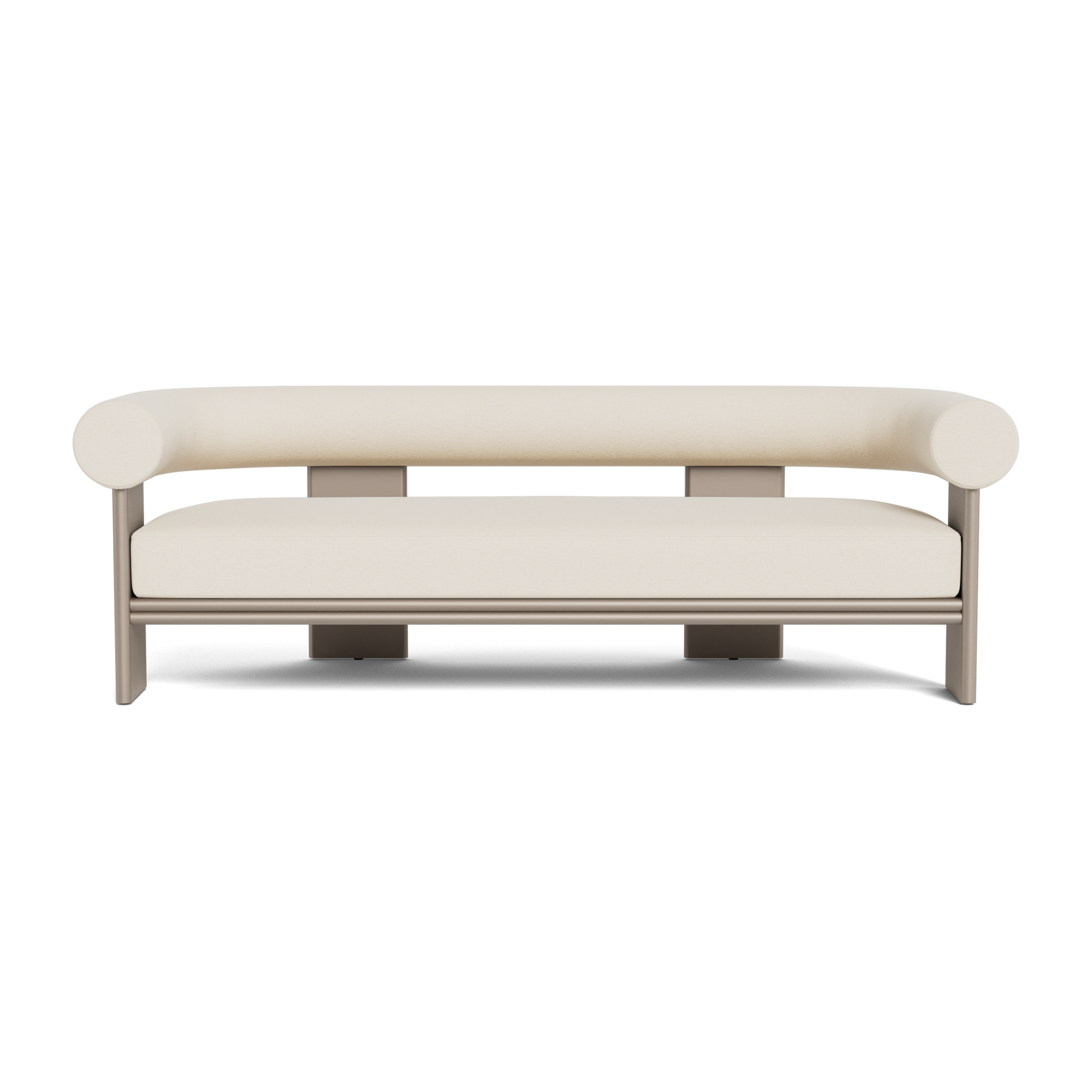Collins Aluminum 2 Seat Sofa