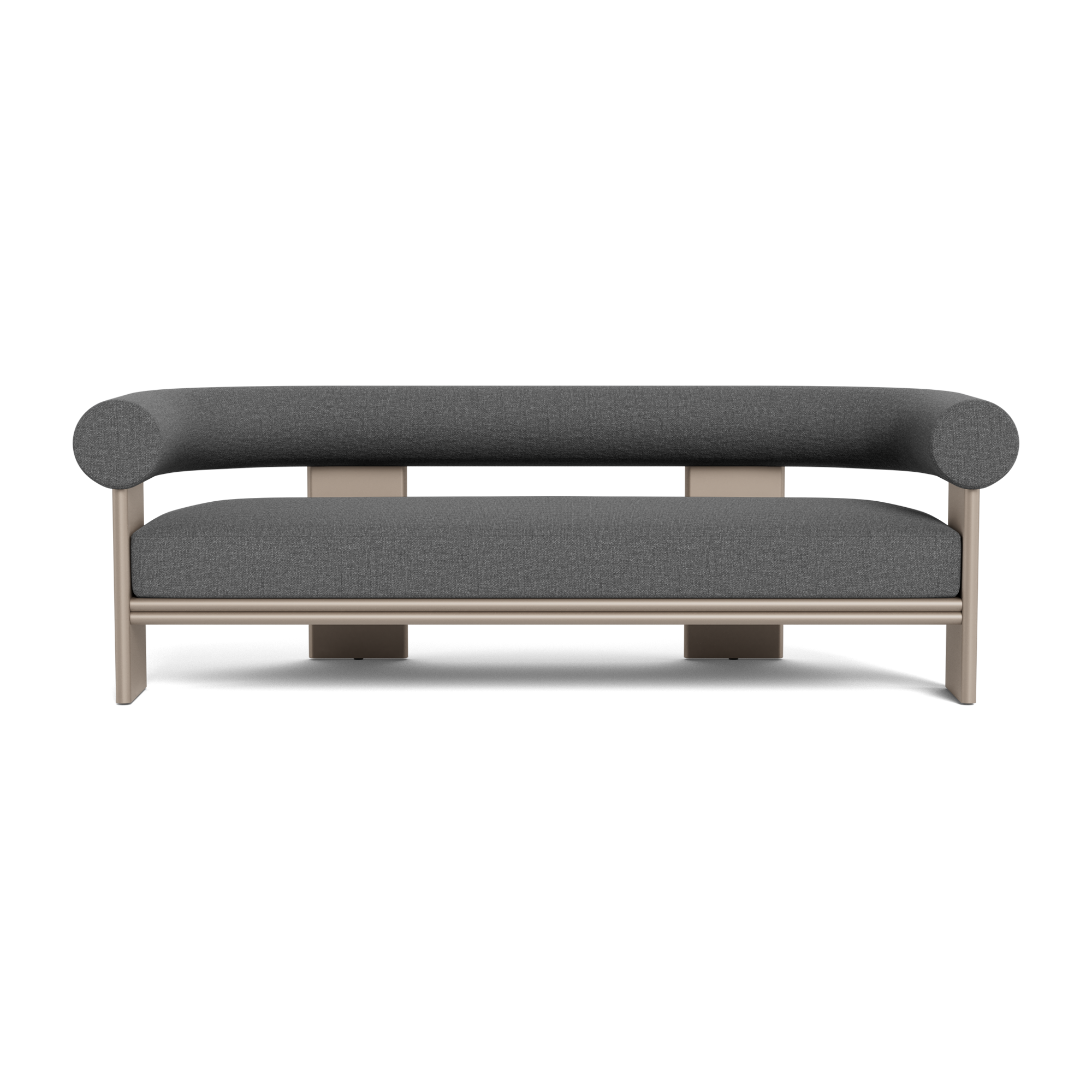 Collins Aluminum 2 Seat Sofa